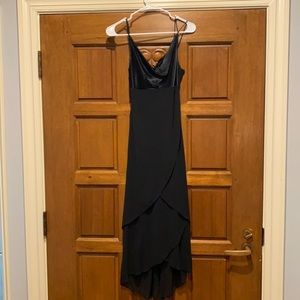 Black cocktail dress